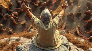 The Peak of Calm in the Depths of Problems With Prayer and Victory