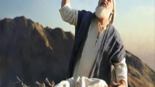 Abraham who wants Isaac to sacrifice